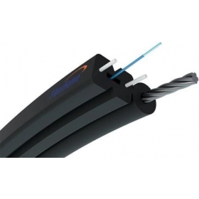 Cable de fibra óptica FiberHome Micro EX.17344 1 fibra monomodo G657A1 LSZH 600 N.