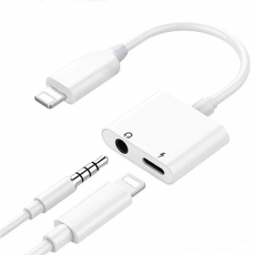Adaptador bluetooth ADP13 iš Lightning į Lightning + 3,5mm (blanco)