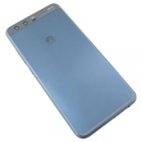 Huawei P10 tapa trasera de la batería (azul) (usada grade B, original)
