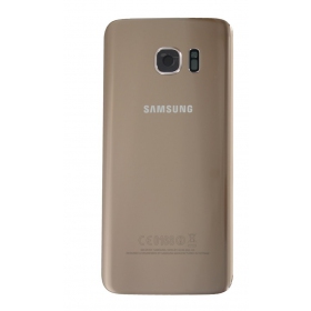 Samsung G935F Galaxy S7 Edge tapa trasera de la batería (dorado) (usada grade B Platinum, original)