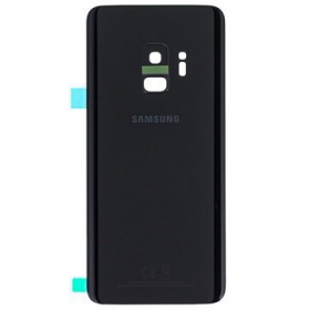 Samsung G960F Galaxy S9 tapa trasera de la batería negro (Midnight Black) (usada grade A, original)
