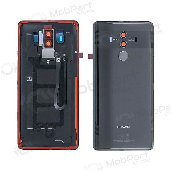 Huawei Mate 10 Pro tapa trasera de la batería negro (Titanium Gray) (usada grade A, original)