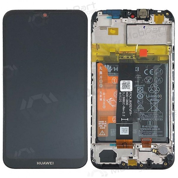 Huawei Y5 2019 pantalla (negro) (con un marco y bateria) (service pack) (original) Huawei Y5 2019 pantalla (negro) (con un marco y bateria) (service pack) (original)