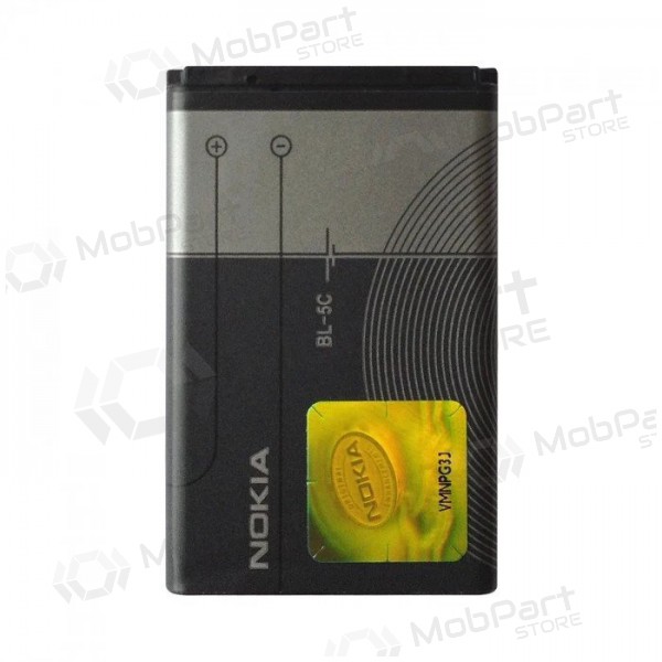 Nokia BL-5C bateria / acumulador (1020mAh) (service pack) (original)