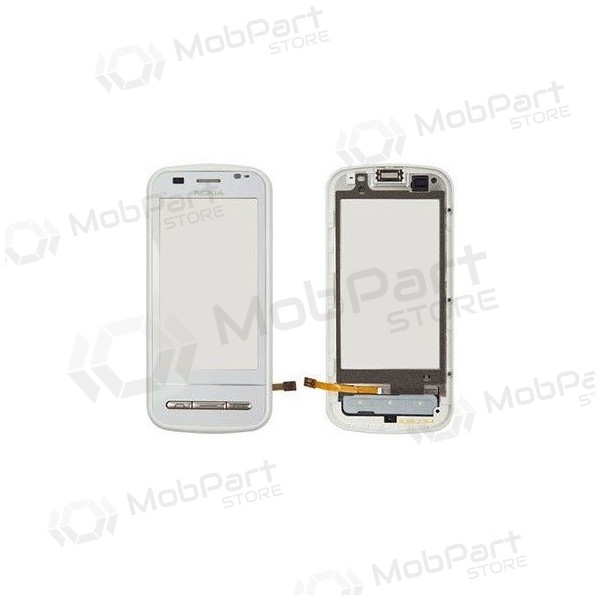 Nokia c6-00 touchscreen (con un marco) (blanco)