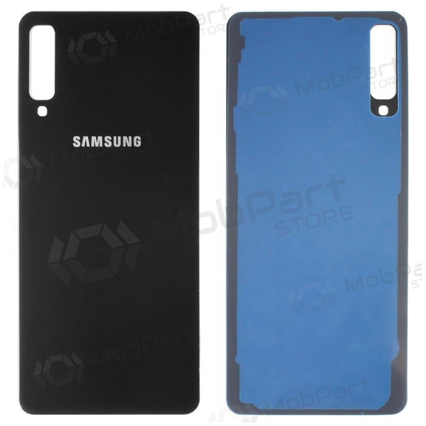 Samsung A750 Galaxy A7 (2018) tapa trasera de la batería (negro)