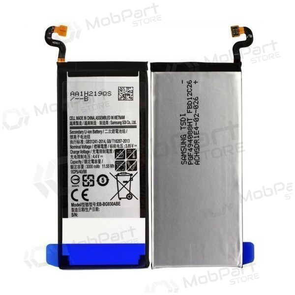 Samsung Galaxy S7 bateria, akumuliatorius (EB-BG930ABE) Samsung Galaxy S7 bateria, akumuliatorius (EB-BG930ABE)