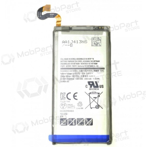 Samsung Galaxy S8 bateria, akumuliatorius (EBBG950ABE) Samsung Galaxy S8 bateria, akumuliatorius (EBBG950ABE)