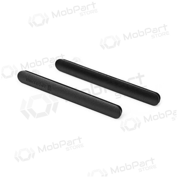 Sony Xperia Z3 D6603 microSD y microUSB side covers (negro) Sony Xperia Z3 D6603 microSD y microUSB side covers (negro)
