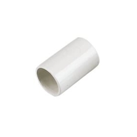 Tiesus sujungimas 20mm vamzdžiams su išplatintu galu, blanco (250)