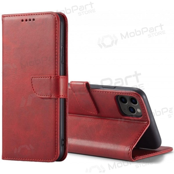 Samsung Galaxy A57 funda - Wallet Case (rojo)