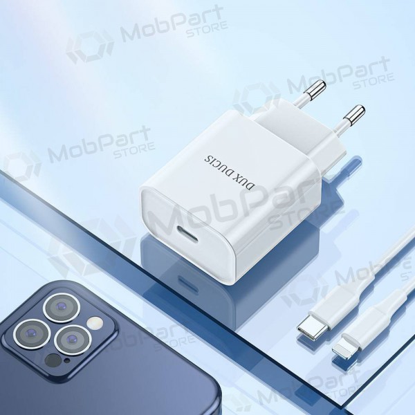 Cargador Dux Ducis C50 PD 20W Quick Charge (blanco)
