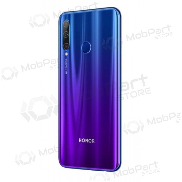 Huawei Honor 20 Lite tapa trasera de la batería azul (Phantom Blue) (usada grade C, original)