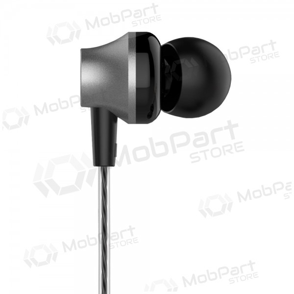 Manos libres Devia Metal In-Ear 3,5mm (negro)