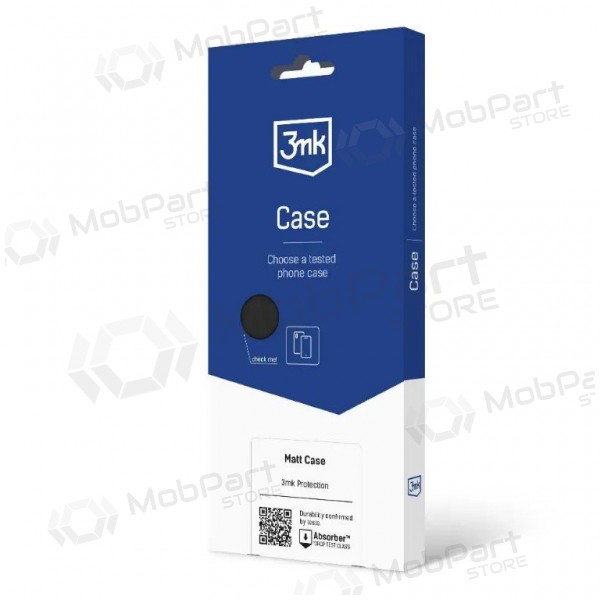 Funda para Apple iPhone 15 Plus - 3MK Matt Case (negra)
