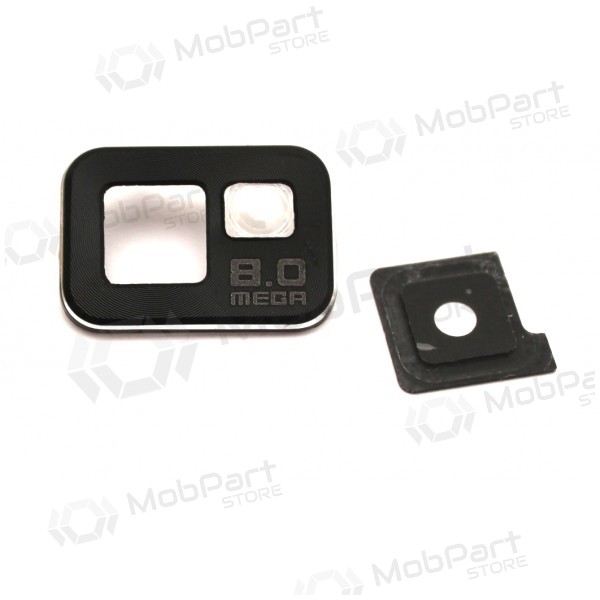 Samsung i9100 Galaxy S2 / i9105 Galaxy S2 Plus Cristal camara (negro)