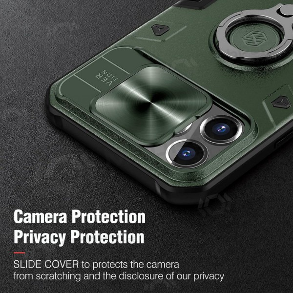 Apple iPhone 14 Pro funda „Nillkin Armor Pro“ (verde)
