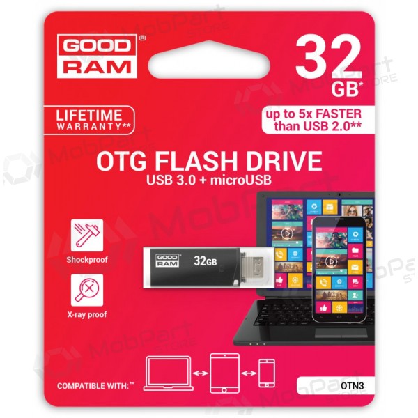 Memoria GOODRAM OTN3 32Gb OTG USB 3.0 + 