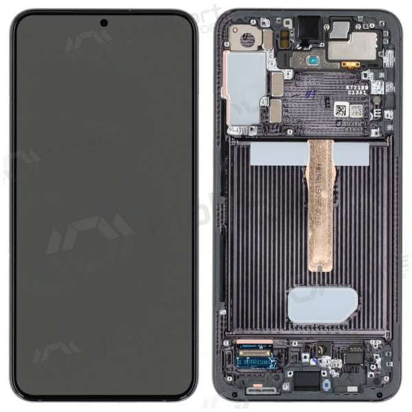 Samsung Galaxy S22+ pantalla (negro) (con un marco) (original)