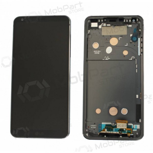 LG H870 G6 pantalla (negro) (con un marco) (service pack) (original)