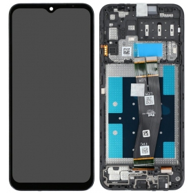 Samsung Galaxy A14 pantalla (negro) (con un marco) (original)