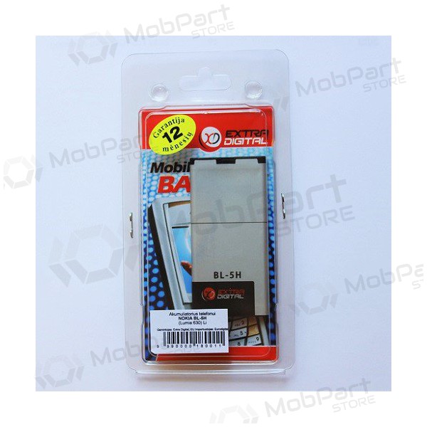Nokia BL-5H (Lumia 630) bateria / acumulador (1830mAh)