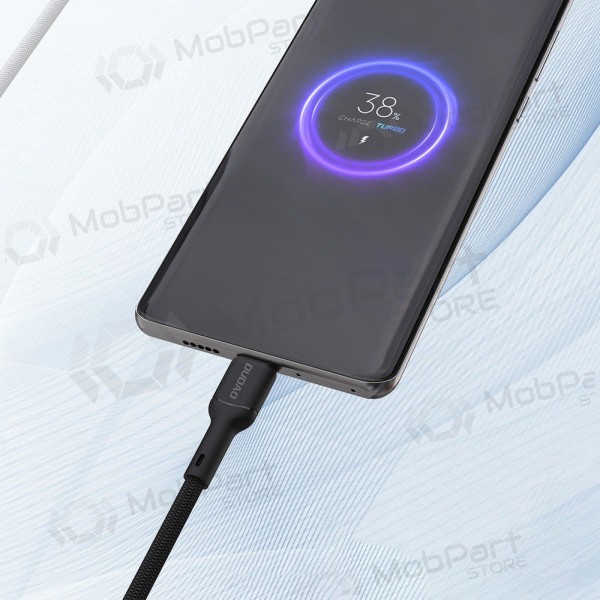 Cable USB Dudao L9T USB-A a USB-C 5A 1.0m negro