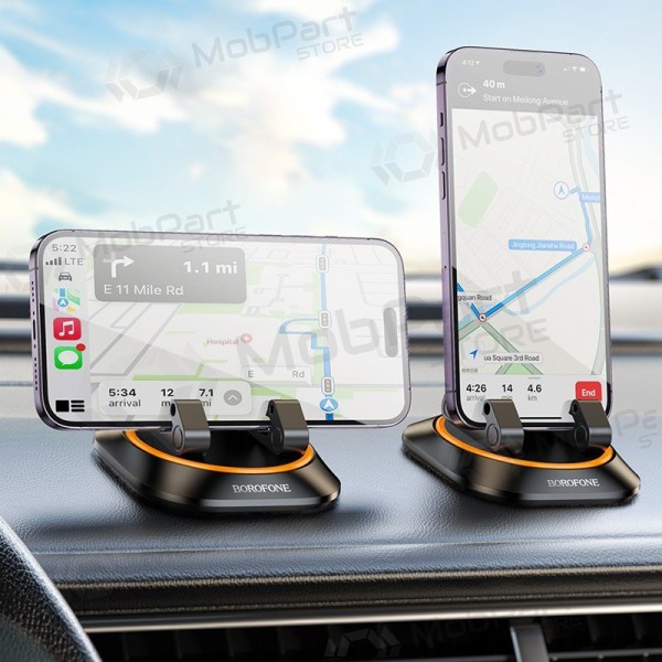 Soporte para teléfono de coche Borofone BH116 (dashboard) negro