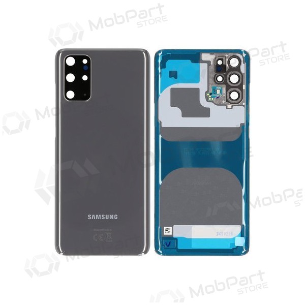 Samsung G985 / G986 Galaxy S20 Plus tapa trasera de la batería gris (Cosmic Grey) (usada grade C, original)