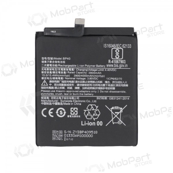 Xiaomi Mi 9T bateria, akumuliatorius (BP41)