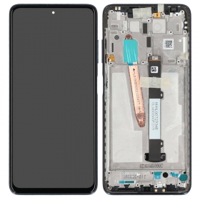 Xiaomi Poco X3 Pro / X3 / X3 NFC pantalla (negro) (con un marco) (original)