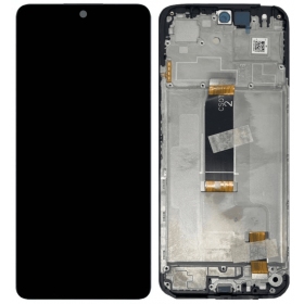 Xiaomi Redmi 13 4G, 5G, Poco M6 4G pantalla (negro) (con un marco) (original)