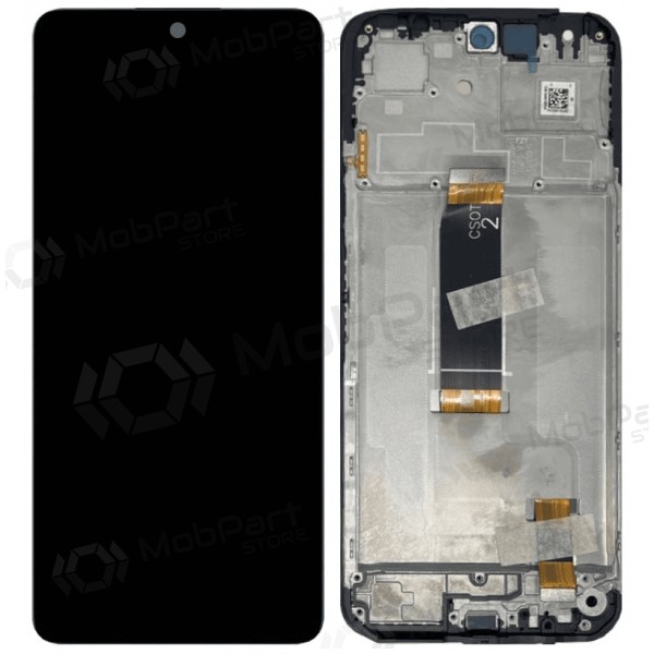 Xiaomi Redmi 13 4G, 5G, Poco M6 4G pantalla (negro) (con un marco) (original)