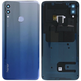 Huawei Honor 10 Lite tapa trasera de la batería azul (Sky Blue) (usada grade B, original)