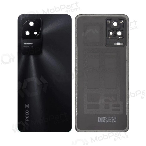 Xiaomi Poco F4 tapa trasera de la batería (negro) (original) (service pack) Xiaomi Poco F4 tapa trasera de la batería (negro) (original) (service pack)