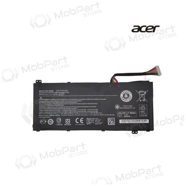 ACER AC14A8L, 4465mAh Bateria para portatil - PREMIUM ACER AC14A8L, 4465mAh Bateria para portatil - PREMIUM