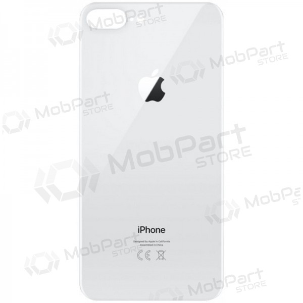 Apple iPhone 8 Plus tapa trasera de la batería (plata) (bigger hole for camera) Apple iPhone 8 Plus tapa trasera de la batería (plata) (bigger hole for camera)