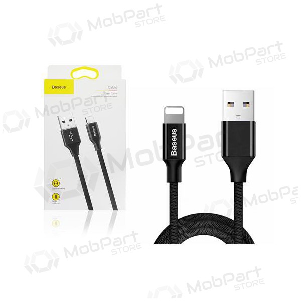USB cable Baseus Yiven USB Lightning 1.8m (negro) CALYW-A01