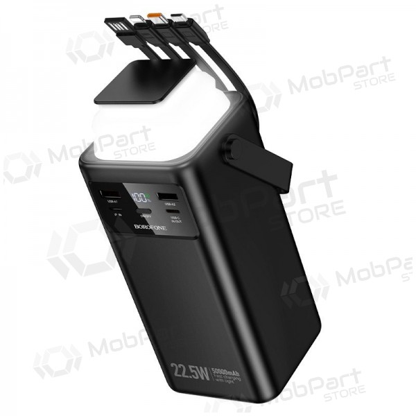 Batería externa Power Bank Borofone BJ65A 22.5W 50000mAh negro