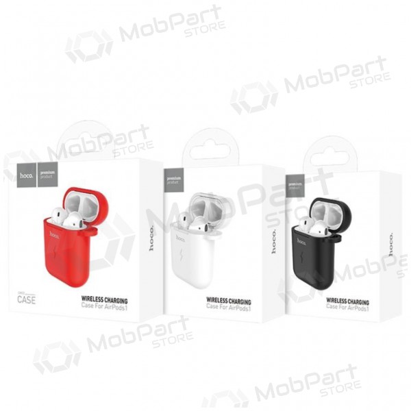 Inalámbrica cargador HOCO CW22 Airpods (rojo)