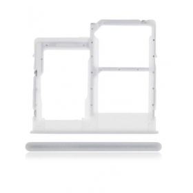 Samsung A315 Galaxy A31 2020 Titular de la tarjeta SIM (blanco) (service pack) (original)