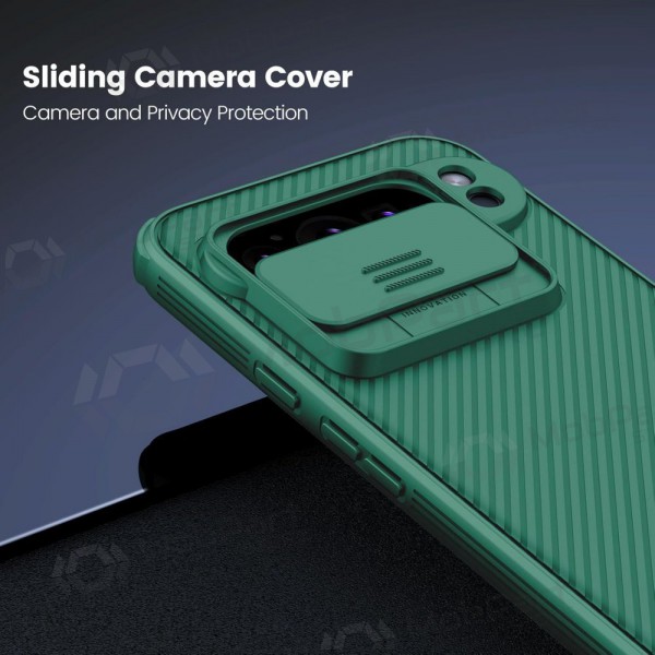 Google Pixel 7A funda „Nillkin CamShield Pro“ (verde)