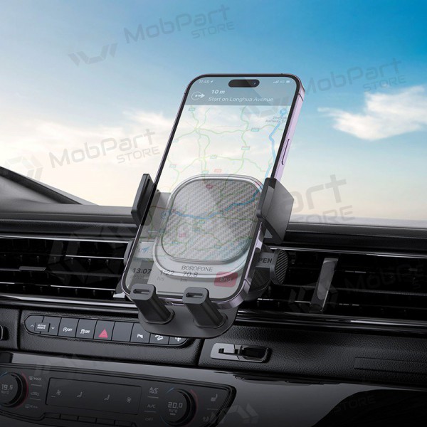 Soporte para teléfono de coche Borofone BH120 (air vent) negro