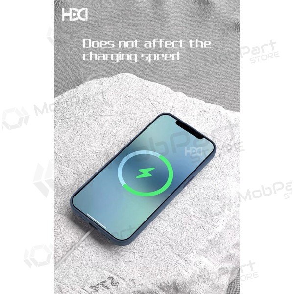 Funda HDD Silicone MagSafe Case Apple iPhone 16 Pro Max tamsiai gris