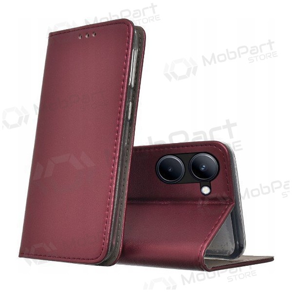 Samsung Galaxy A37 funda - Smart Magnetic (burdeos)