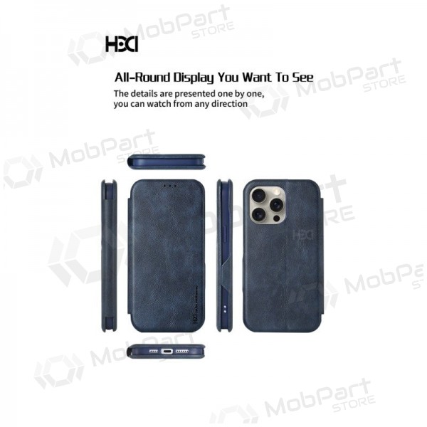 - HDD Classic Wallet Case funda para Samsung Galaxy A37 (azul)