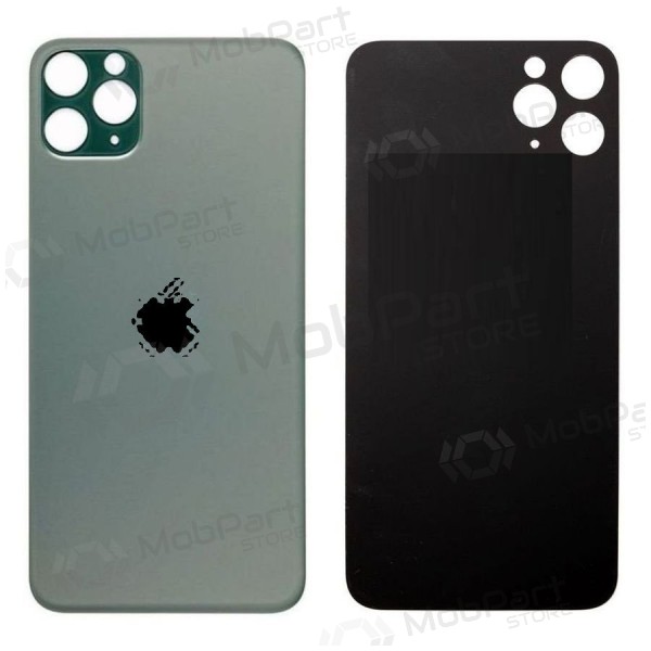 Apple iPhone 11 Pro tapa trasera de la batería verde (Midnight Green) (bigger hole for camera) Apple iPhone 11 Pro tapa trasera de la batería verde (Midnight Green) (bigger hole for camera)