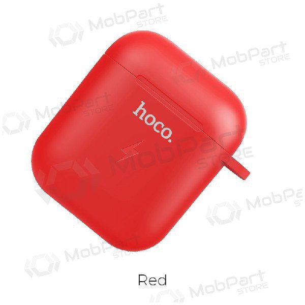Inalámbrica cargador HOCO CW22 Airpods (rojo)
