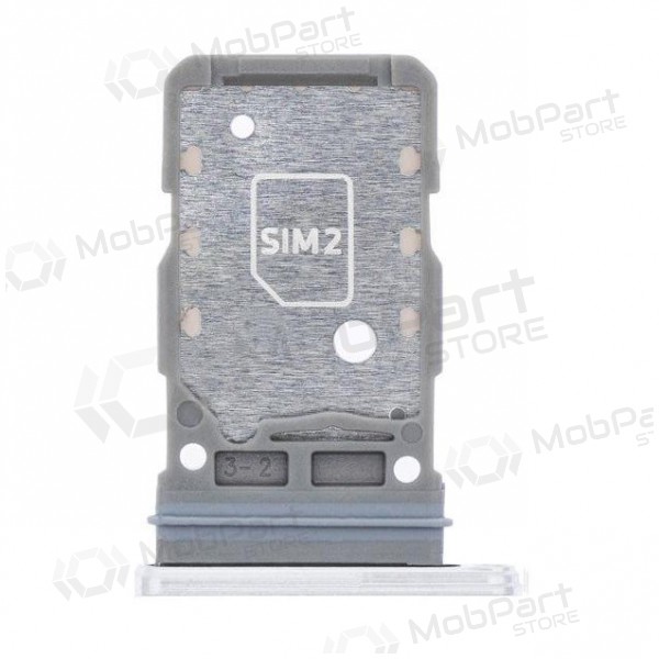 Samsung G991B Galaxy S21 5G Titular de la tarjeta SIM (blanco)