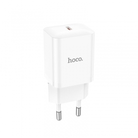 Cargador buitinis Hoco N27 Innovative PD20W blanco